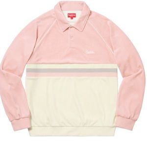 Supreme pastel pink sweater.